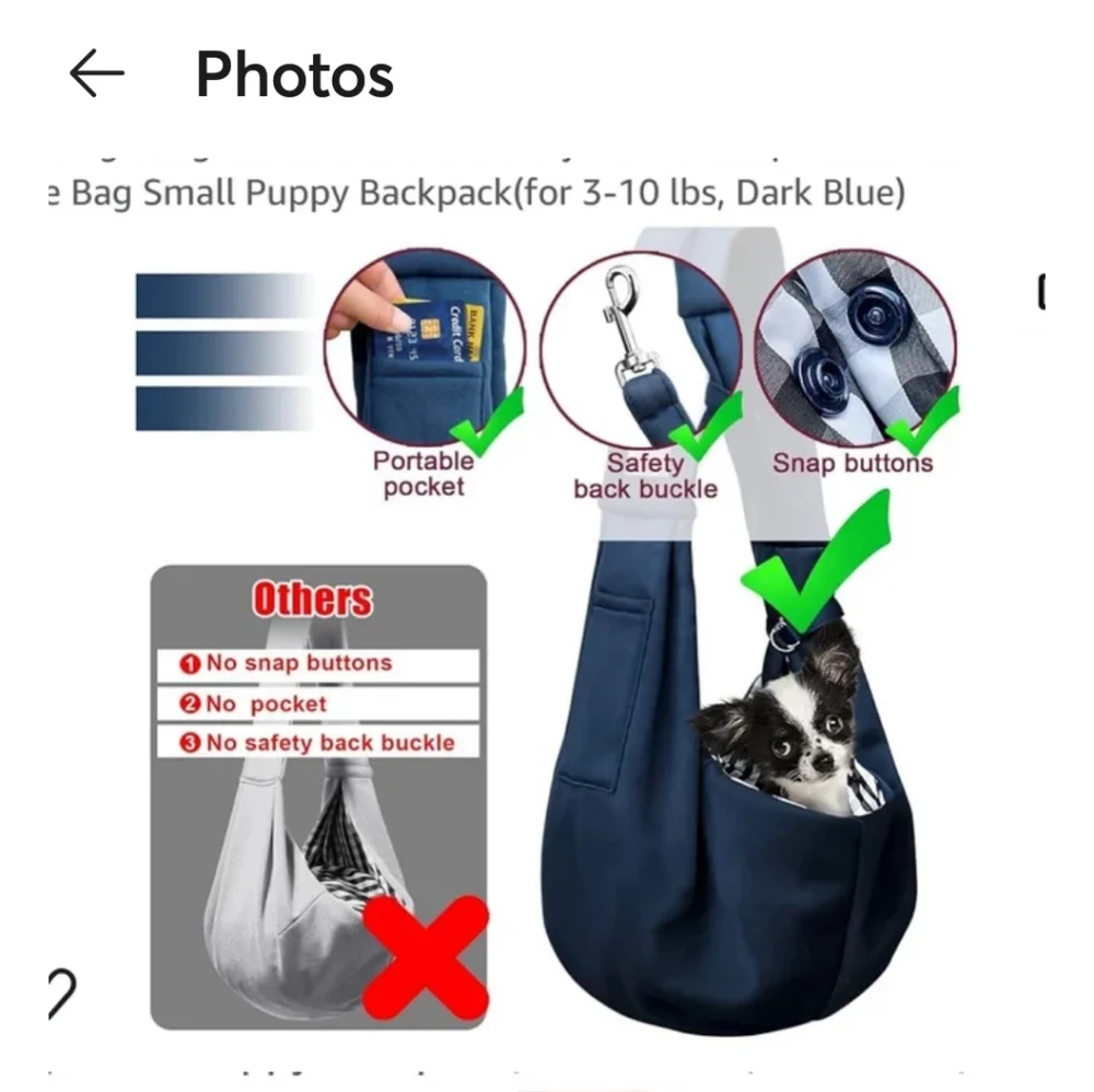 Dog shoulder carrier